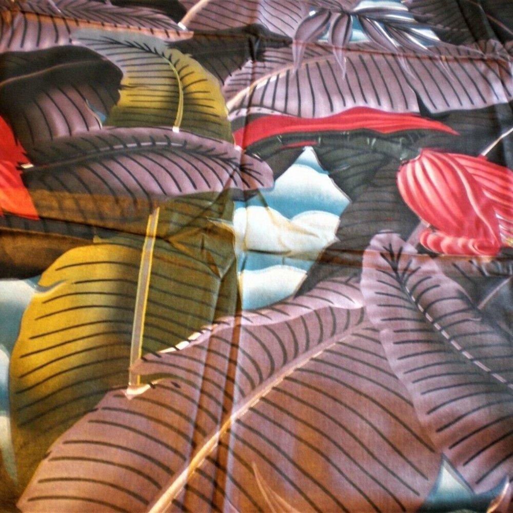 DAVID AND DASH RAINFOREST DRAPERY FURNITURE UPHOLSTERY FABRIC BY THE YARD 52.5"W